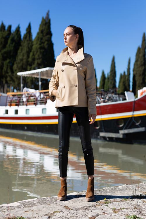 Veste cuir made in france best sale